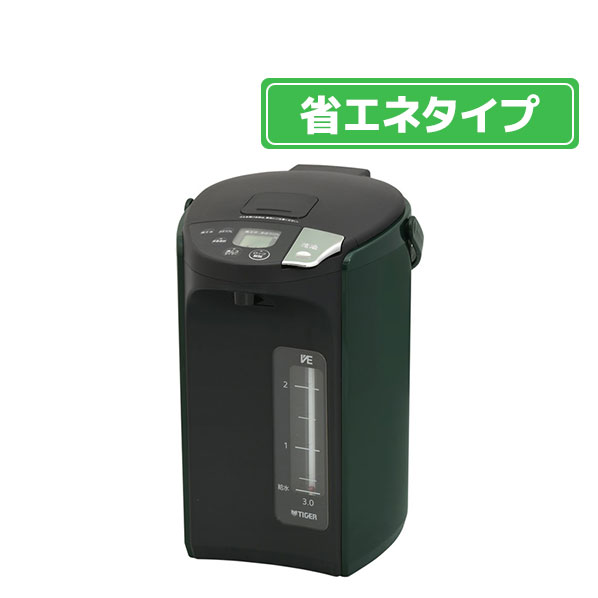 タイガー ジャーポット 3．0L KuaL とく子さん ディープグリーン PIP-30E6GD
