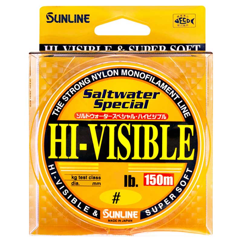 サンライン SUNLINE ソルトウォータースペシャルハイビジブル150MHG 25lb マジデオレンジ 60024110
