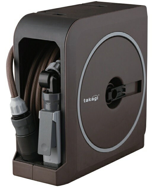 タカギ ホースリール nano next   ブラウン rm1215br