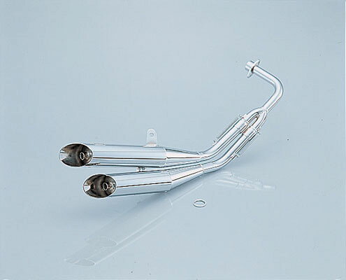 楽天市場】大阪単車用品工業 HURRICANE ハリケーン ダブルマフラー