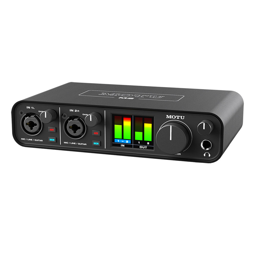 M2 USB-Cオーディオインターフェイス モツ DTM MOTU