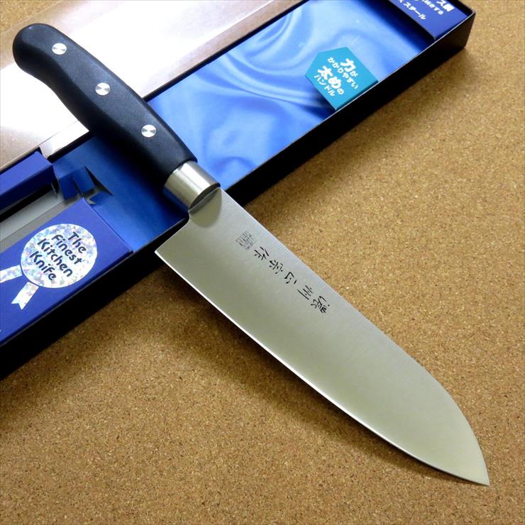 楽天市場】佐竹産業 佐竹産業 濃州正宗作 粉末ハイス鋼割込三徳包丁