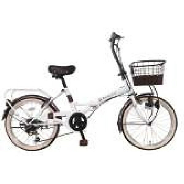 軽量折りたたみ自転車 アサヒサイクル Glamorous 20インチ シルバー