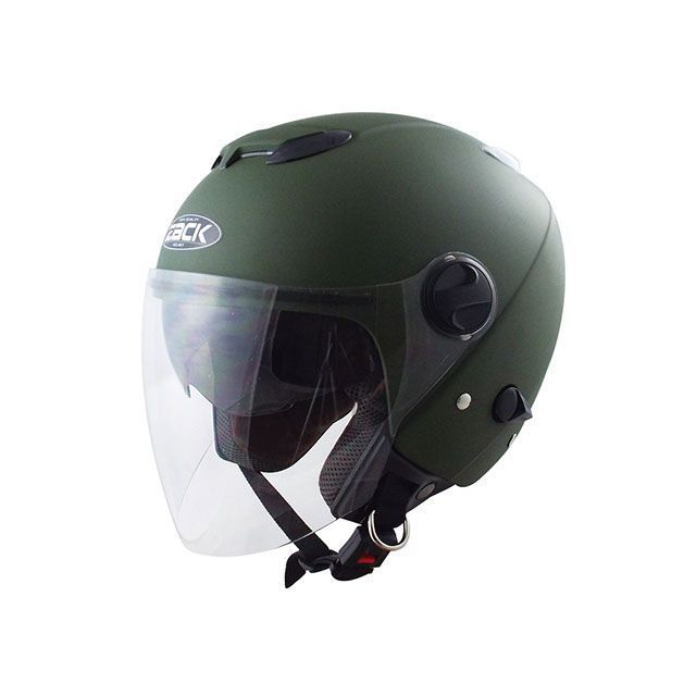 スピードピット SPEED PIT TNK工業 ZJ-3 ZACKジェットヘルメット ハーフマッドカーキ 51217.0 DEEPFREE 頭囲 58cm～60cm未満