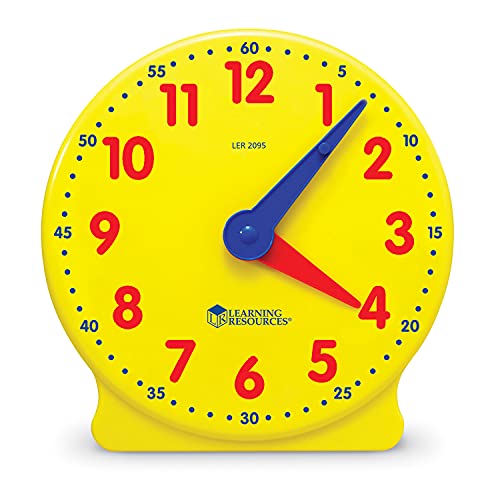 Learning Resources Big Time TM Student Clock 学習時計 生徒用 LSP 2095-J