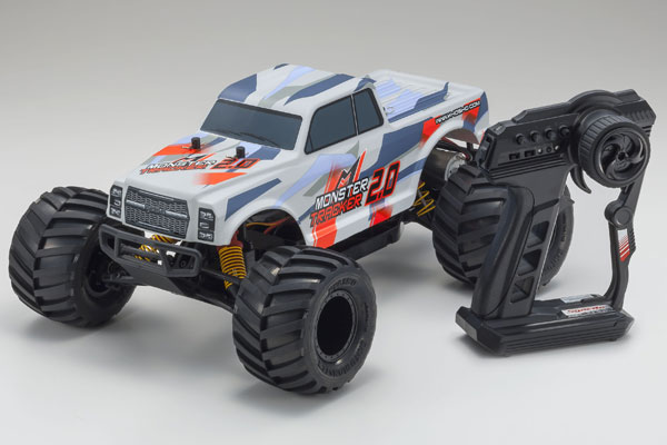 楽天市場】京商 1/10 電動 4WD モンスタートラック KB10W マッドワゴン