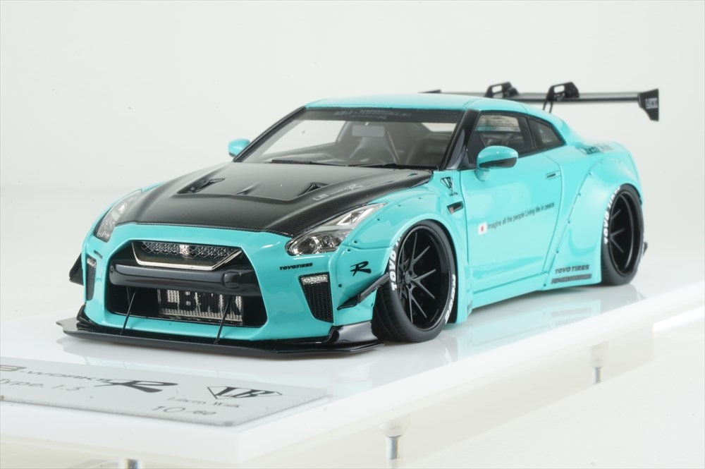楽天市場】メイクアップ 1/43 Garage Active ACTIVE R33 GT-R Wide