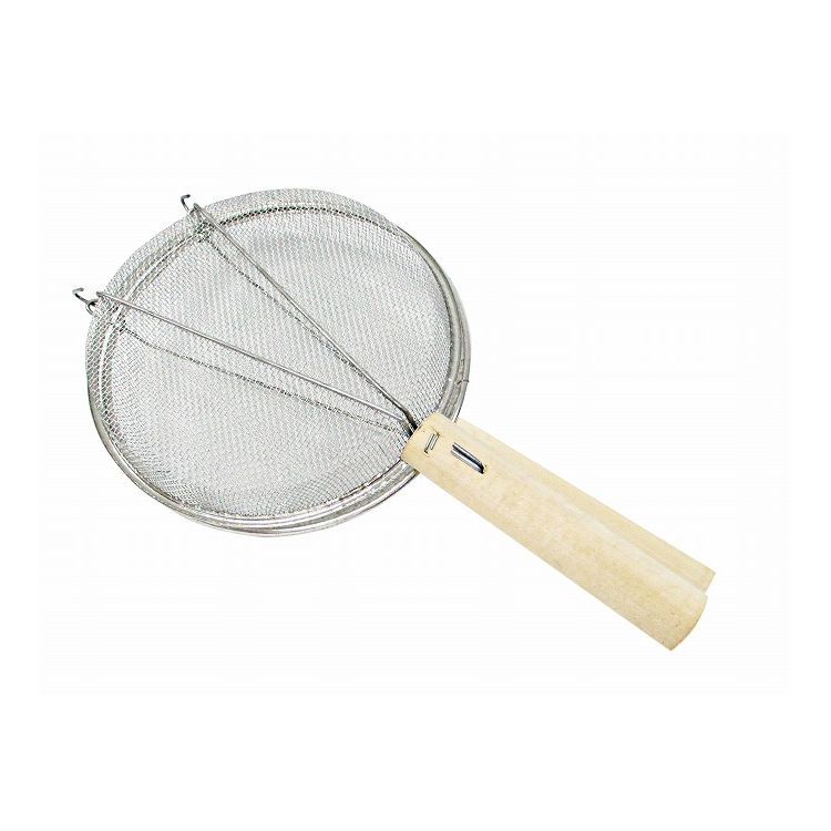 タナカ金網 豆入り 銀杏 煎り網 丸