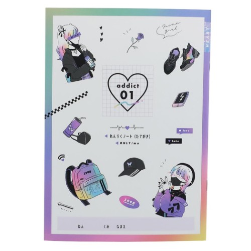 楽天市場】カミオジャパン LIKEオルチャン ダイカット B5 れんらく