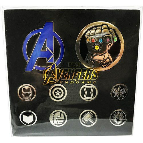 楽天市場】インロック アベンジャーズ／エンドゲーム ピンバッジBOX