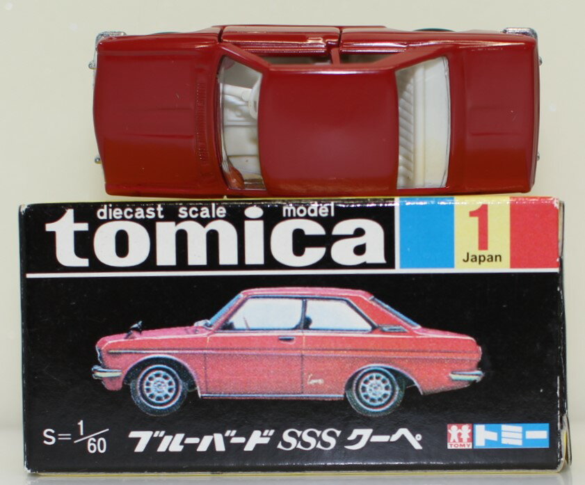 楽天市場】タカラトミー ミニカー 1/60 ニッサン ブルーバード SSS