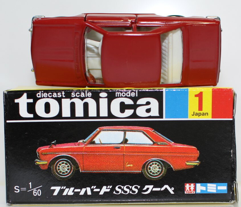 楽天市場】タカラトミー ミニカー 1/60 ニッサン ブルーバード SSS