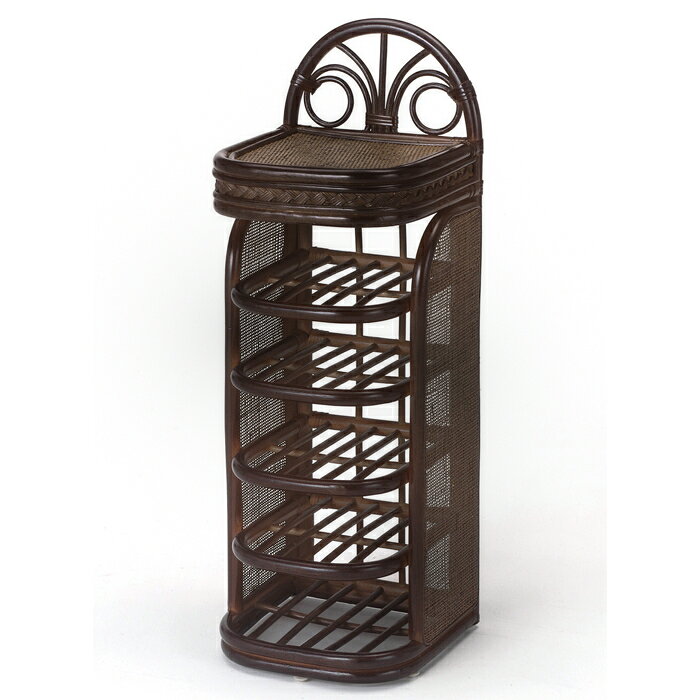 Romantic Rattan ラック 今枝商店 R292B 自然素材 手作り ラック 幅32cm 沖縄不可 離島配達 ご了承ください
