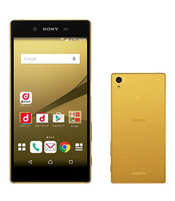 SONY スマートフォンXperia SOV32ゴールド(au版) SONY Xperia Z5 SOV32