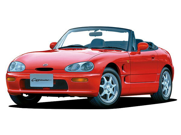 楽天市場】1/64 スズキ カプチーノ 1998 レッド LHD ミニカー BM