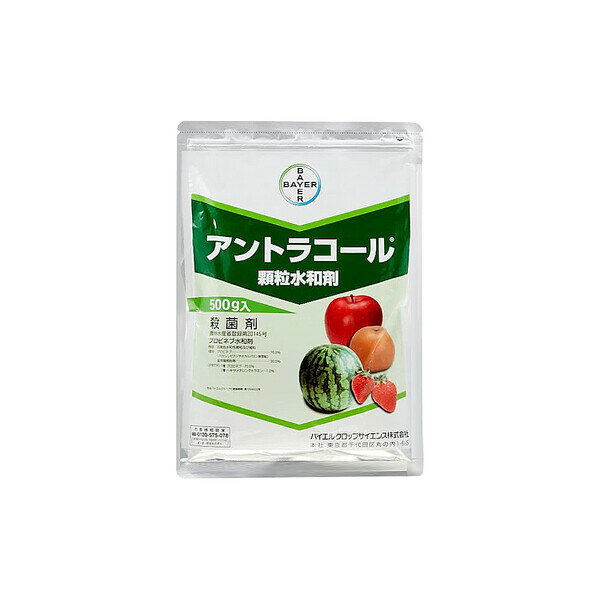バイエル 殺菌剤 アントラコール 顆粒水和剤 500g BA-2056618 プロピネブ水和剤