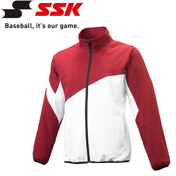 SSK エスエスケイ クロストレーニング 長袖フルZIP BWC1903