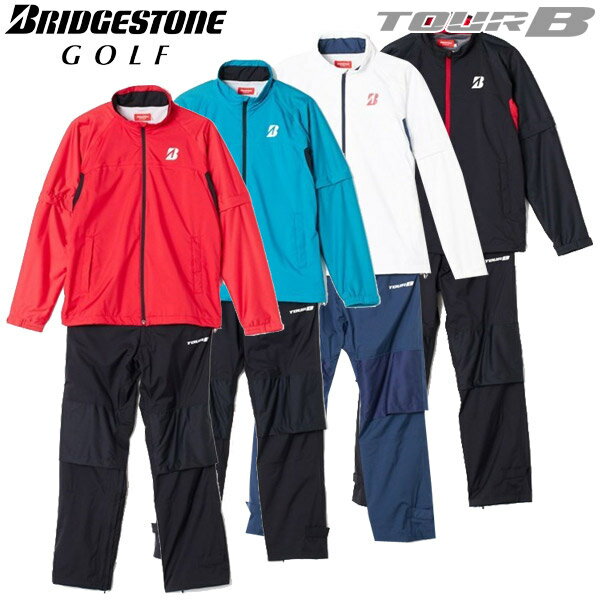 ブリヂストン　ゴルフウェア ブリヂストンゴルフ メンズ Suizing 水神 レインウェア 上下