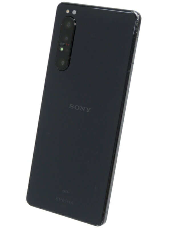 Xperia - SONY Xperia 10 II ブラック XQ-AU42 SONY XQ-AU42-649081 【Bランク中古品】 SIMロック解除済 SIM