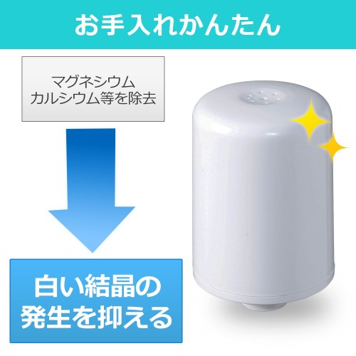 アイリスオーヤマ イオン交換樹脂フィルター HBK-15B ホワイト