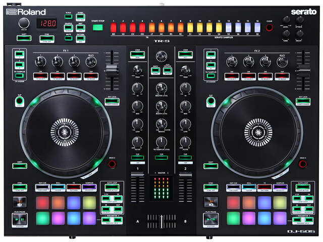 Roland DJ-505 [Serato DJ ライセンス付属]　DJコントローラー