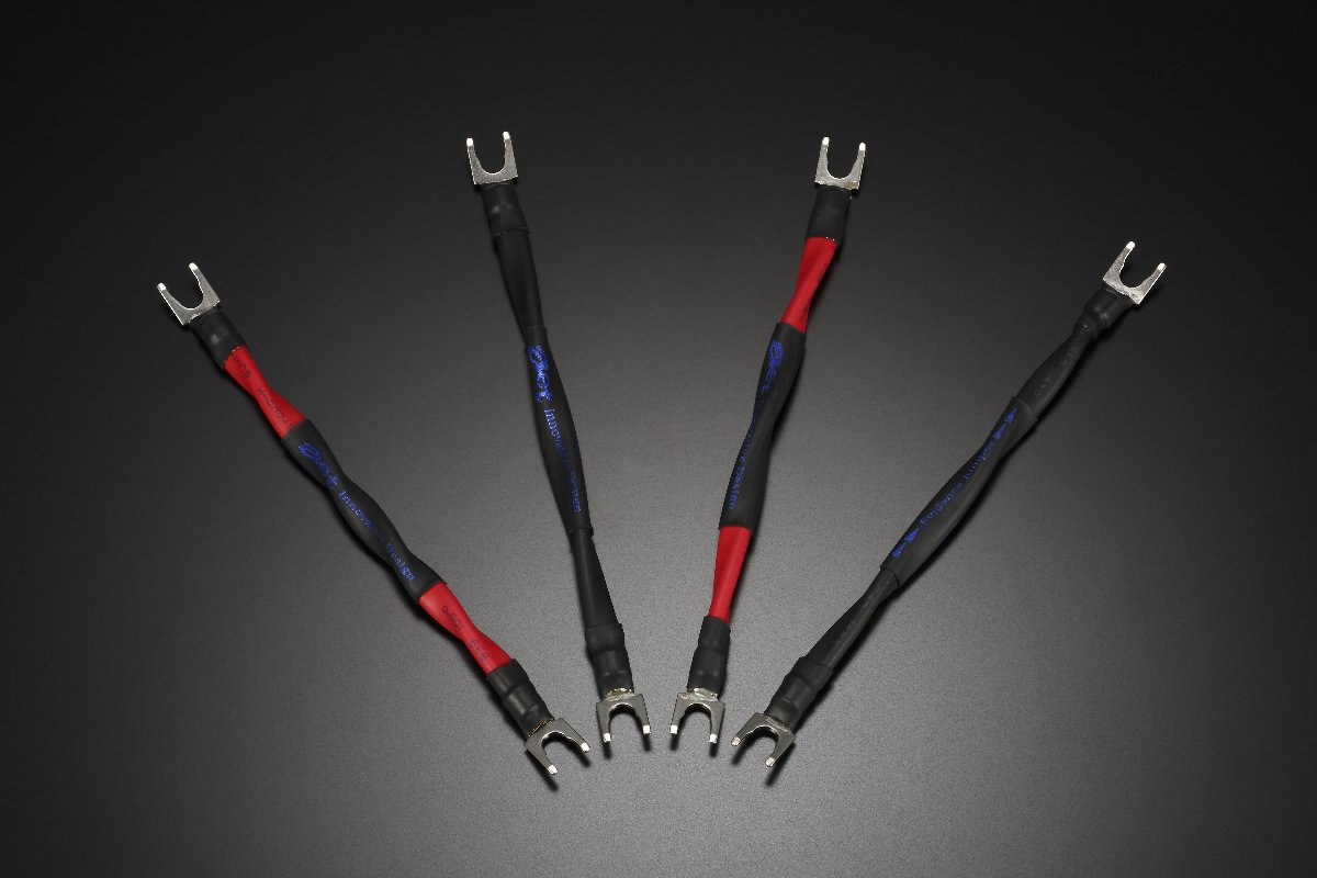 中古AET ジャンパーケーブル バナナ端子 4本 SIN-JUMPER-EVD-B