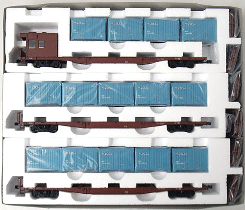未開封 TOMIX 92989 JRコキ107形貨車(W18Fコンテナ付)セット JR コキ107形貨車(W18Fコンテナ付)セット | TOMIX(トミックス