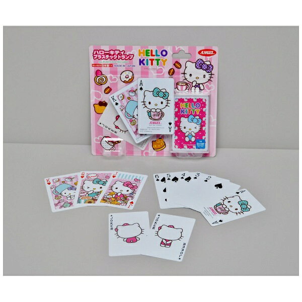 楽天市場】エンゼルトランプ販売 プラスチックトランプ ハローキティ