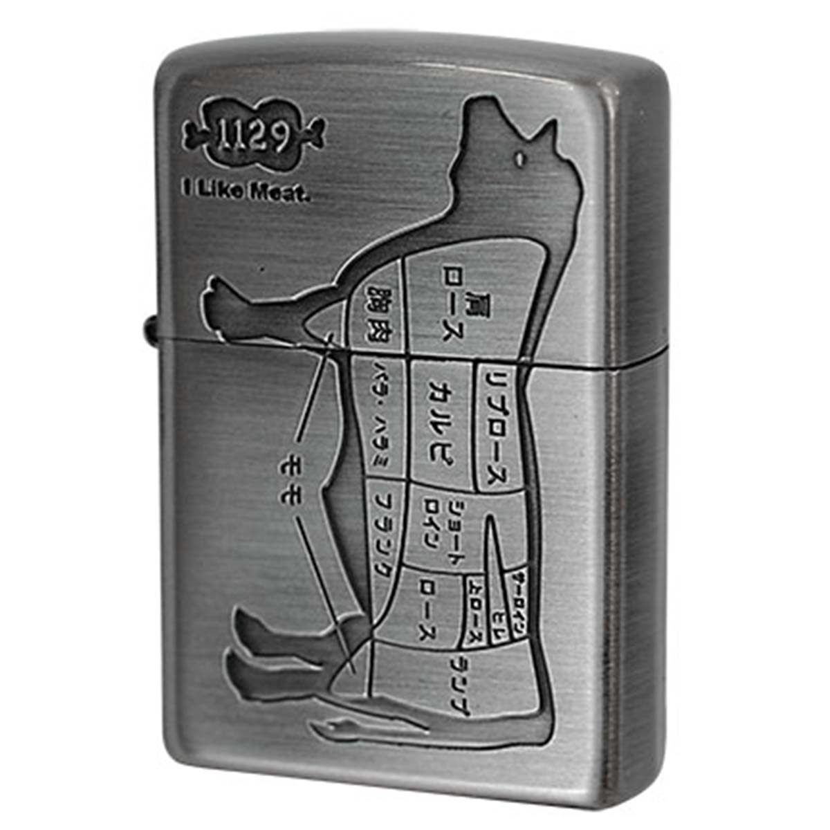 ペンギンライター ZIPPO アイライクミート ウシNi 1126330