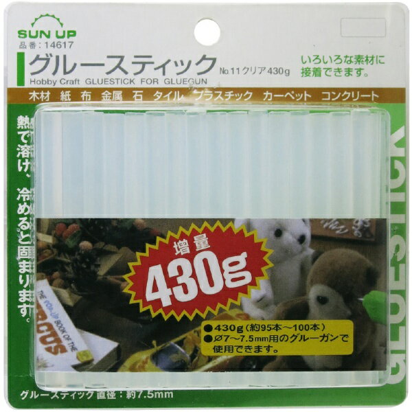 KONYO コンヨ SUN UP グルースティック クリア 430g No11