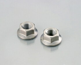 キタコ KITACO 0900-001-02001 Fツキナット セレートナシ6MM フランジ付ナット セレート無 セレート無し