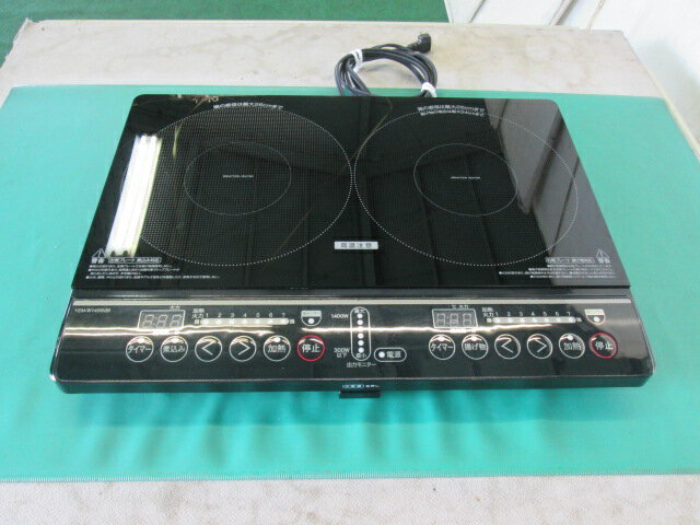 アイリスオーヤマ - 【シュレック2さん専用】IRIS 2口IHコンロ IHK-W13-B 2口IHコンロ｜2口IHコンロ｜IHクッキングヒーター｜キッチン家電