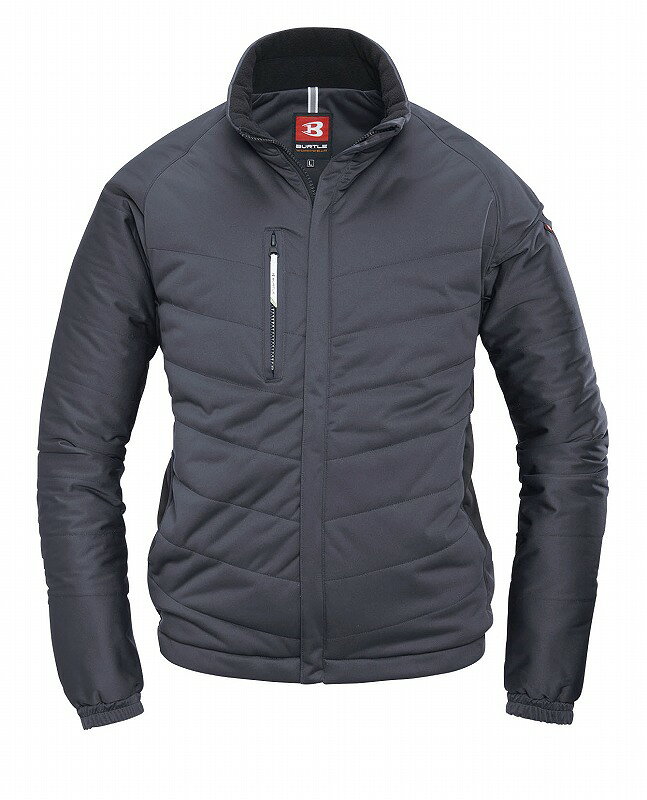 吸湿発熱ストレッチ軽防寒ジャケット 8576-010 ブラック S AZ-8576-010-S アイトス AITOZ アイトス アイトス 吸湿発熱ストレッチ軽防寒ジャケット