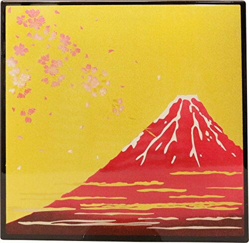 山崎又一商店 マウスパッド 蒔絵 富士に桜