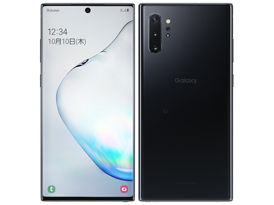 楽天市場】KDDI SAMSUNG Galaxy Note10＋ SCV45 オーラブラック | 価格