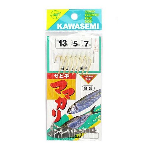 川せみ針(KAWASEMI) ママカリサビキ(金) G1 13-5