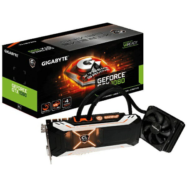 GIGABYTE｜ギガバイト グラフィックボード GIGABYTE NVIDIA GEFORCE GTX 1080 搭載 水冷 GV-N1080XTREME W-8GD 8GB /GeForce GTXシリーズ GVN1080XTREMEW8GD