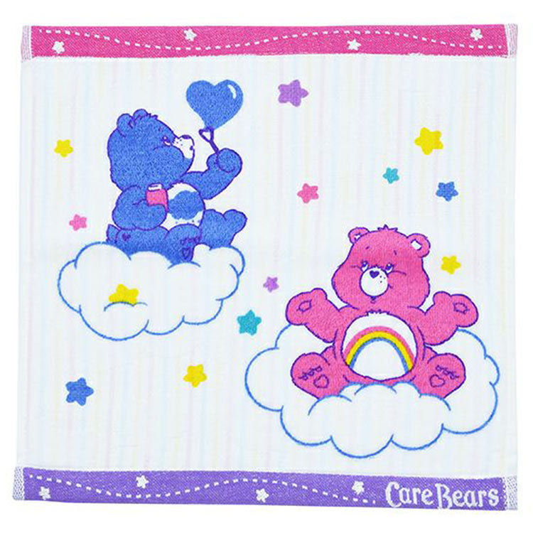キャリー タオル ハンドタオル ケアベア クラウドパステル CareBears 丸眞 プレゼント