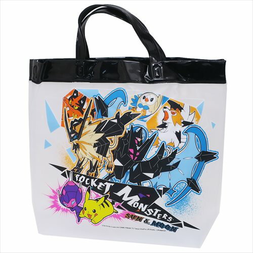 楽天市場】マルヨシ ビニール角型トートバッグ サン&ムーン 20