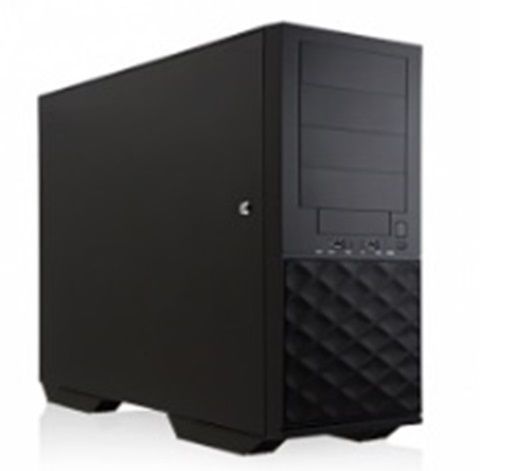 ユーエーシー IN WIN E-ATX ATX MicroATX ミドルタワーPCケース 黒 IW-PL052B/WOPS
