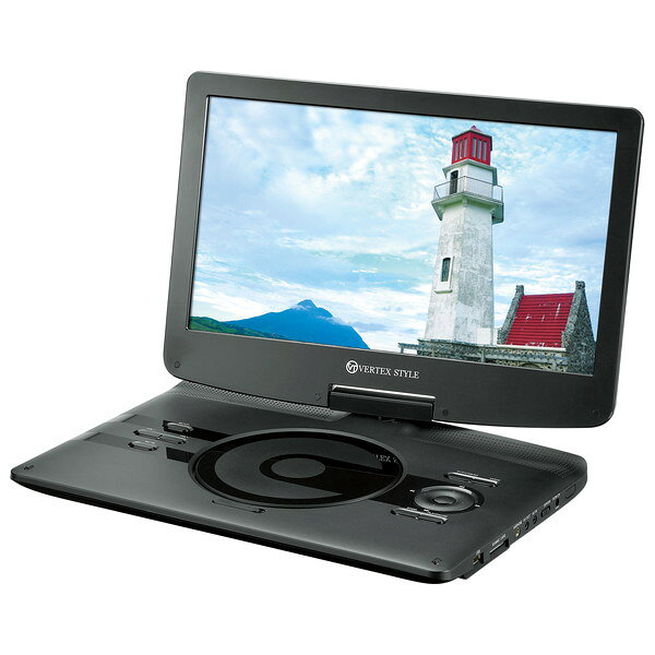 楽天市場】ヴァーテックス VERTEX 14インチポータブルDVDプレーヤー