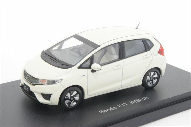 エブロ　1/43　ホンダ　フィット3　スカイブルー エブロ 1/43 ホンダ フィット3 ハイブリッド ビビットスカイ