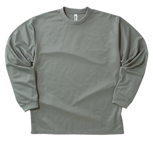 glimmer グリマー 4．4オンスALTドライロングスリーブTシャツ 00304－3L グレー 002 サイズ：3L