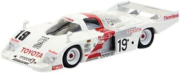 EBBRO エブロ レジンモデルカー 1/43 トムス 83C 1984 リバーサイド ホワイト エムエムピー