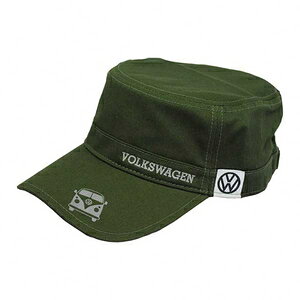 フォルクスワーゲン メンズキャップ グリーン・サイズ：フリー VWCP-9505-GR Volkswagen サイズ：Free 58cm
