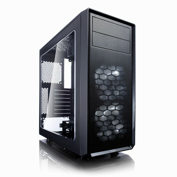 Synology Fractal Design Focus G Black Window ミドルタワー型PCケース CS6738 FD-CA-FOCUS-BK-W