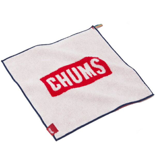 チャムス CHUMS ロゴ ハンドタオル CH62-1059 ホワイト