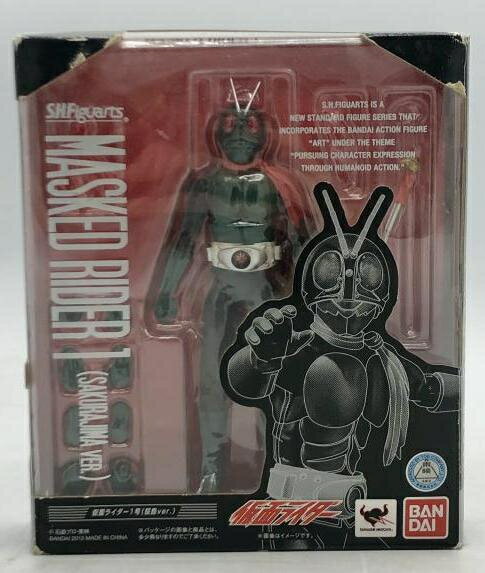 楽天市場】バンダイ S．H．Figuarts 仮面ライダー1号（桜島