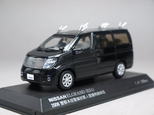 1/43 トヨタ セルシオ (UCF30) 2006 警察本部警備部要人警護車両