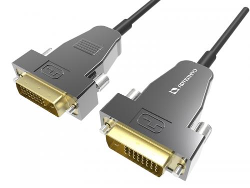 ADTECHNO エーディテクノ ADG-050M 50m シングルリンク対応高強度アクティブ光ファイバDVI-Dケーブル
